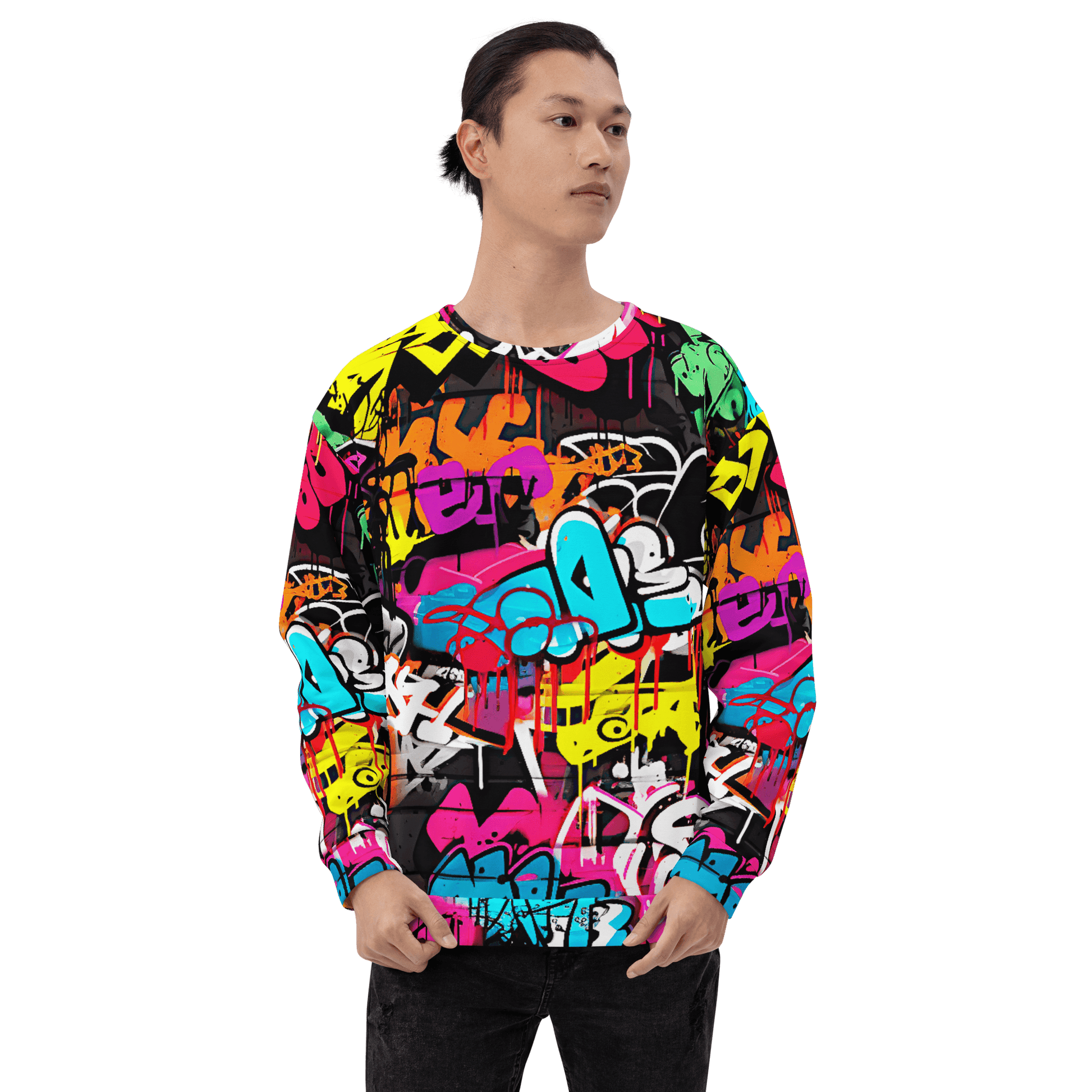 Unisex Sweatshirt "Graffiti" - Artexio