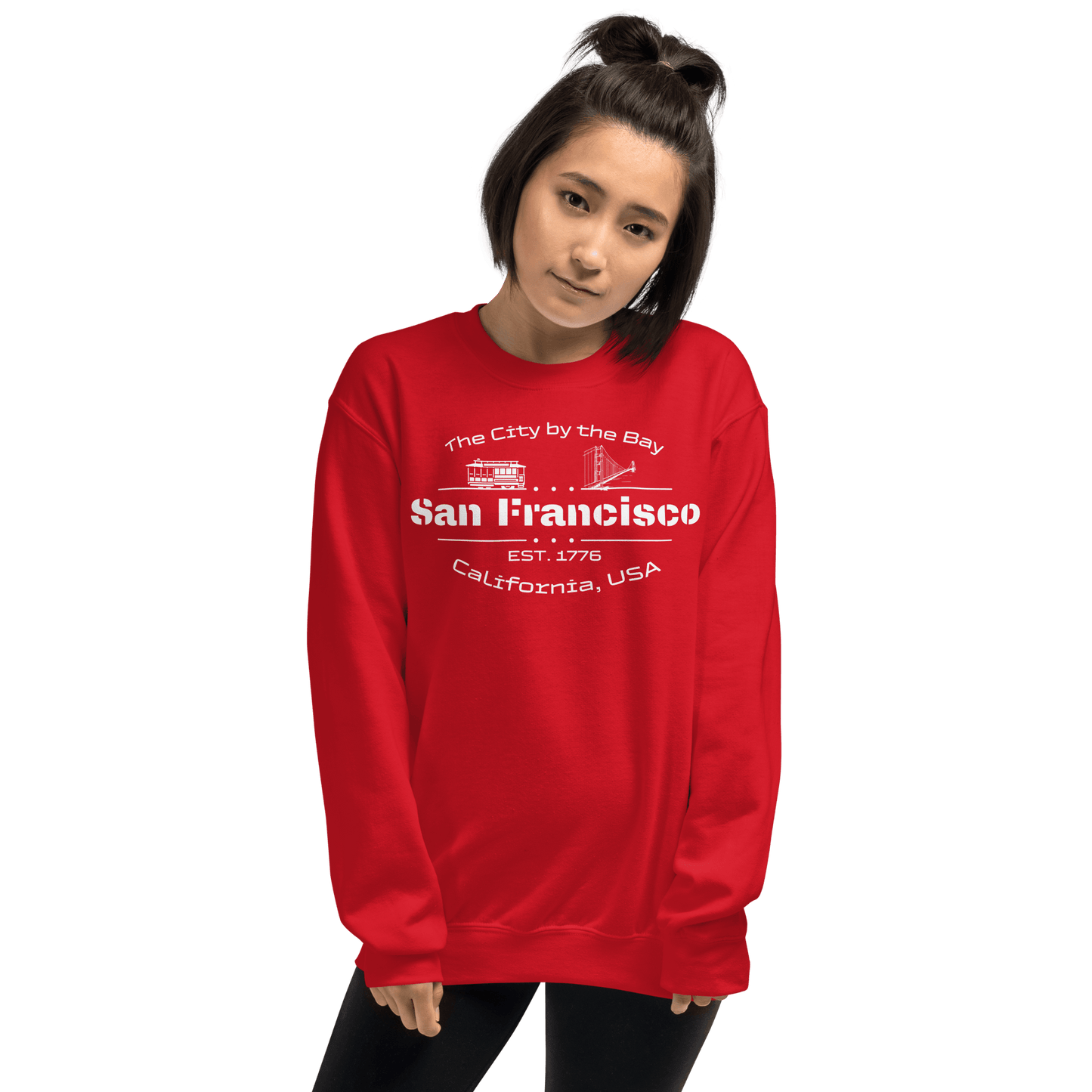 Unisex Sweatshirt "San Francisco" - Artexio