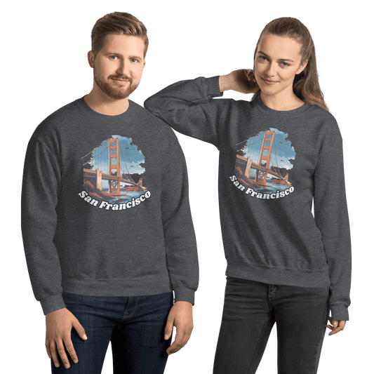 Unisex Sweatshirt "San Francisco" - Artexio