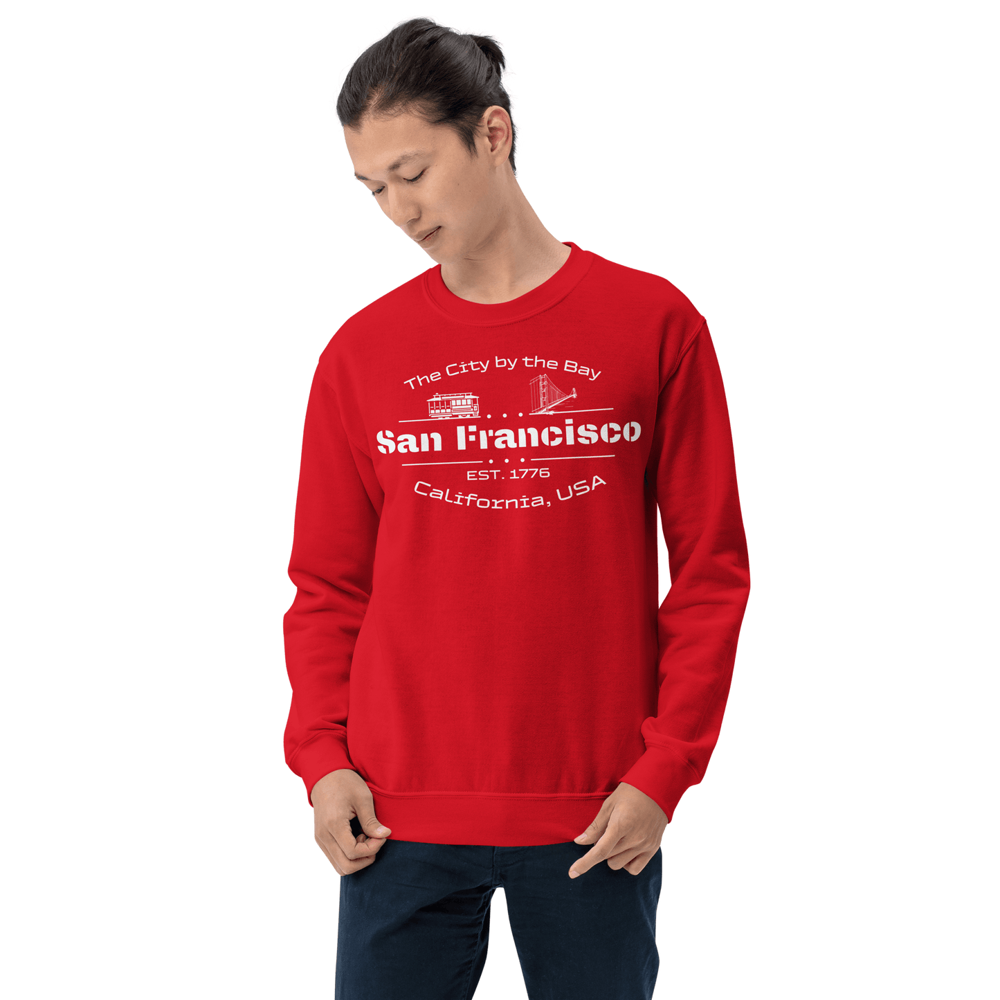 Unisex Sweatshirt "San Francisco" - Artexio