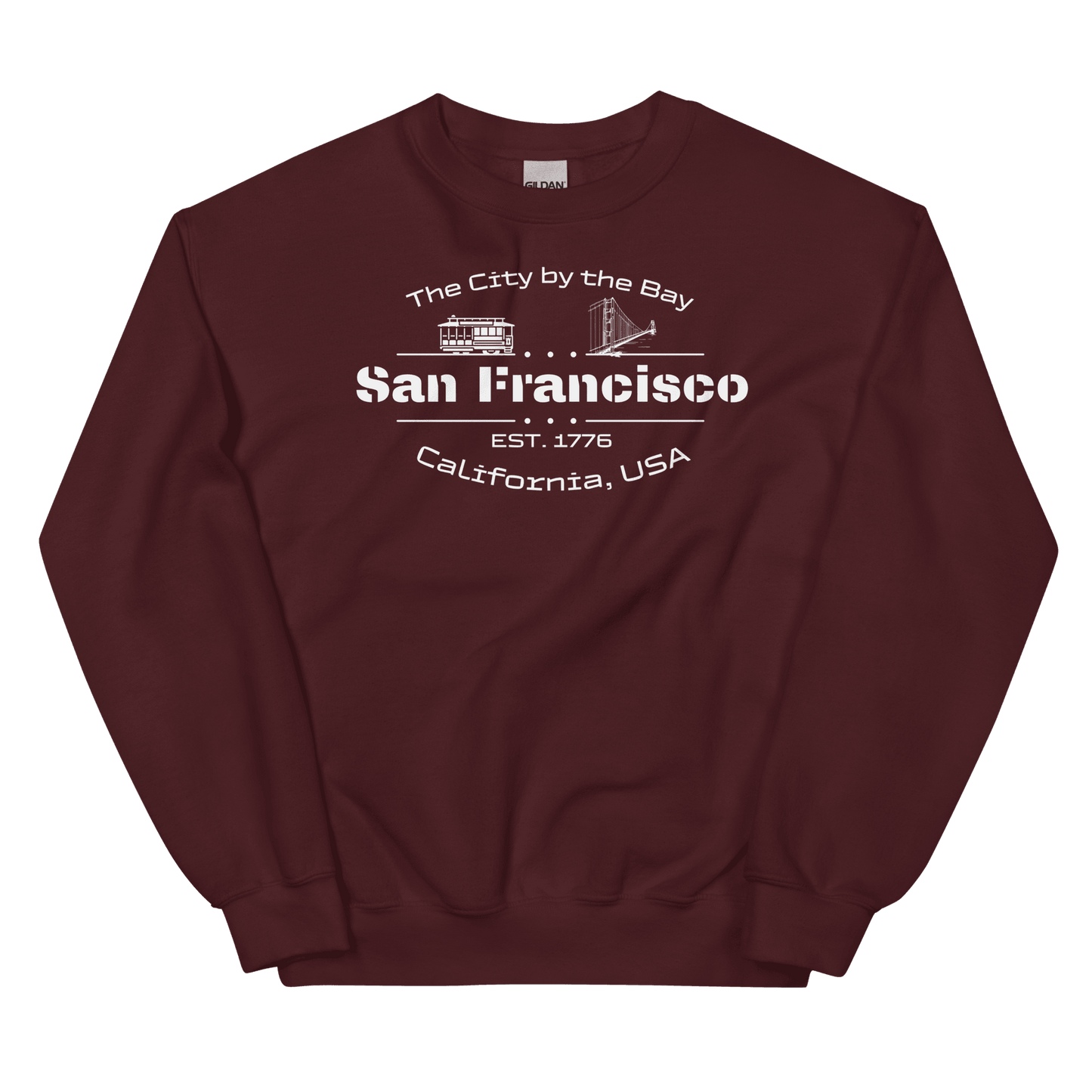 Unisex Sweatshirt "San Francisco" - Artexio