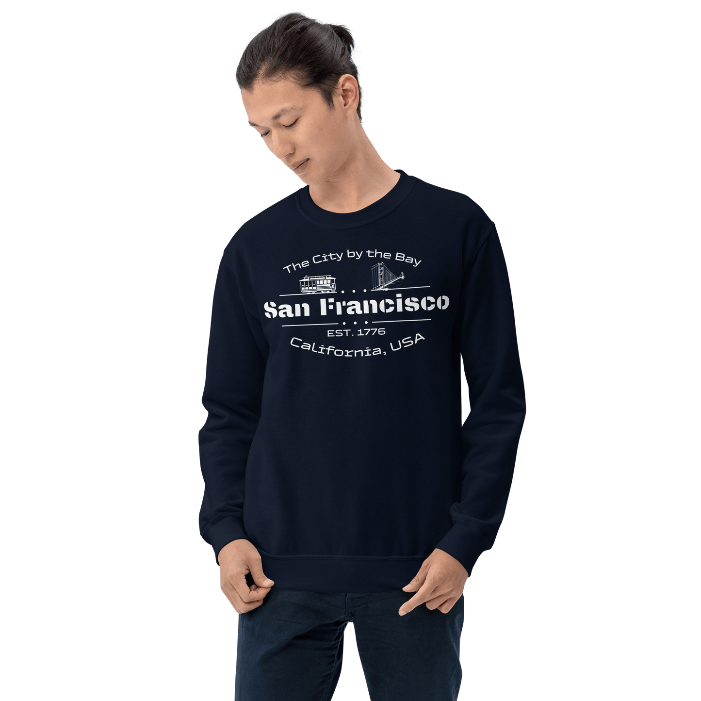 Unisex Sweatshirt "San Francisco" - Artexio