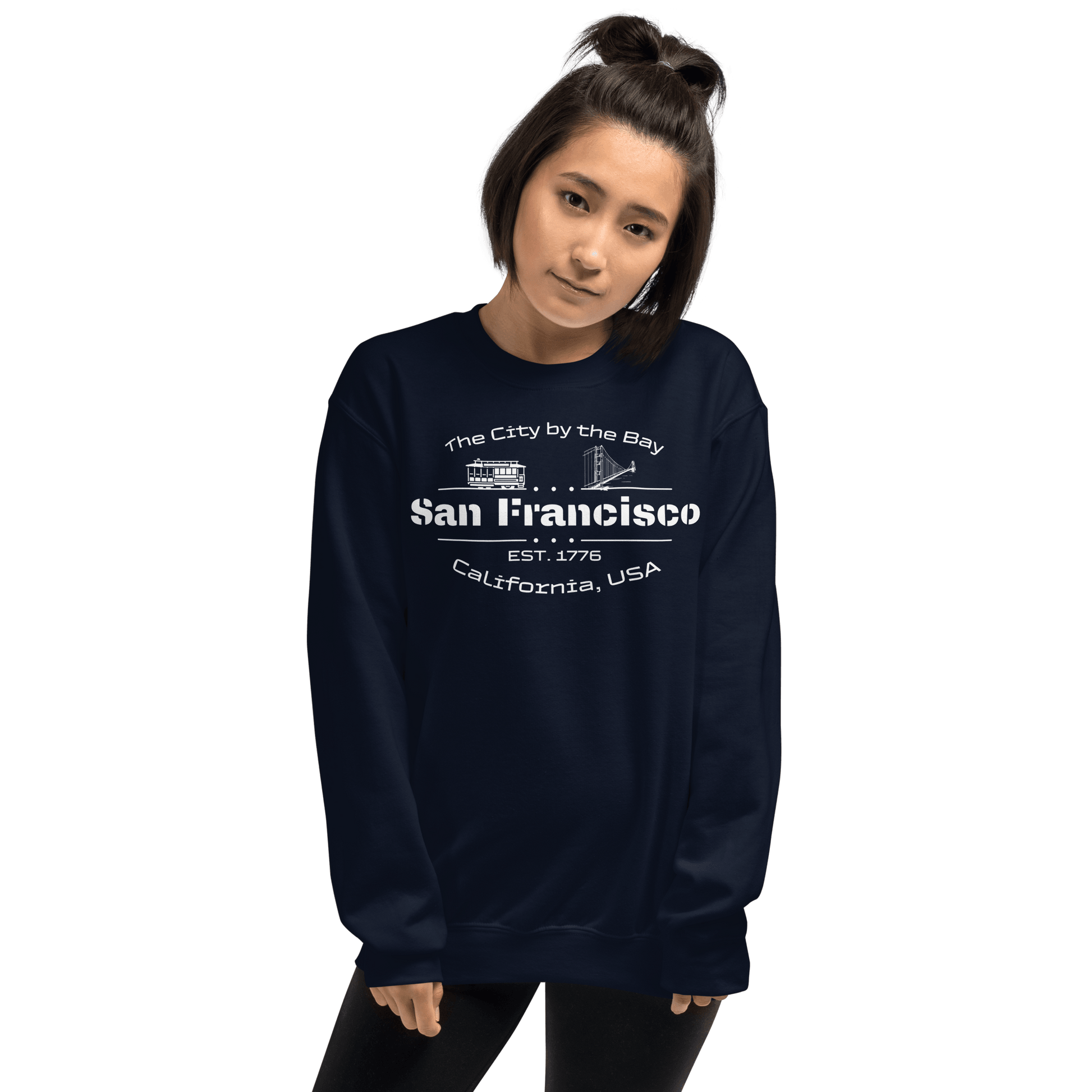 Unisex Sweatshirt "San Francisco" - Artexio