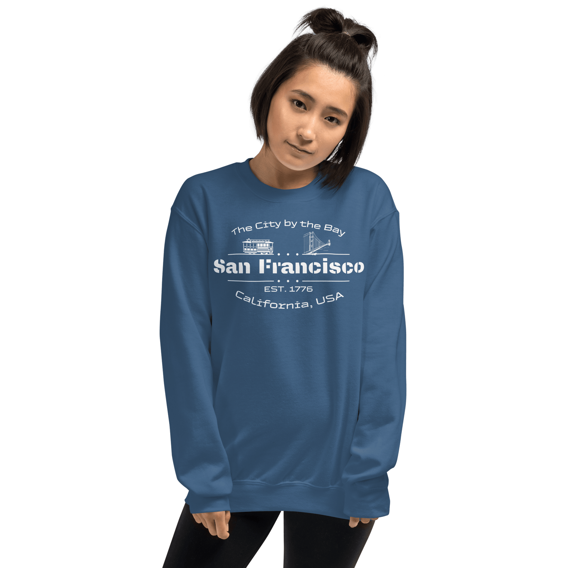 Unisex Sweatshirt "San Francisco" - Artexio