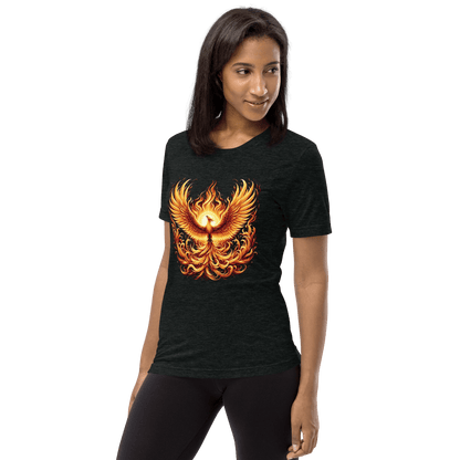 Kurzärmeliges Tri-Blend T-Shirt "Phoenix"