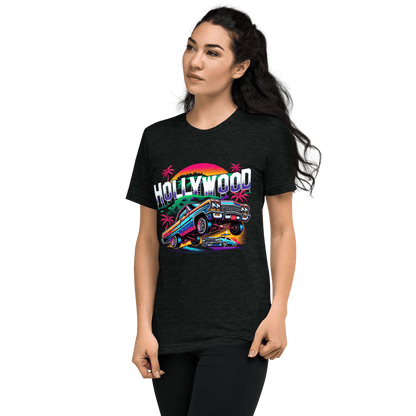 Kurzärmeliges Tri-Blend T-Shirt "Hollywood" - Artexio