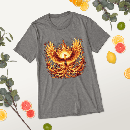 Kurzärmeliges Tri-Blend T-Shirt "Phoenix"