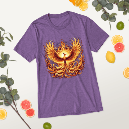 Kurzärmeliges Tri-Blend T-Shirt "Phoenix"