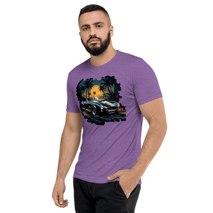 Kurzärmeliges Tri Blend T-Shirt "Shelby Cobra" - Artexio