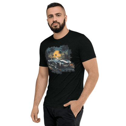 Kurzärmeliges Tri Blend T-Shirt "Shelby Cobra" - Artexio