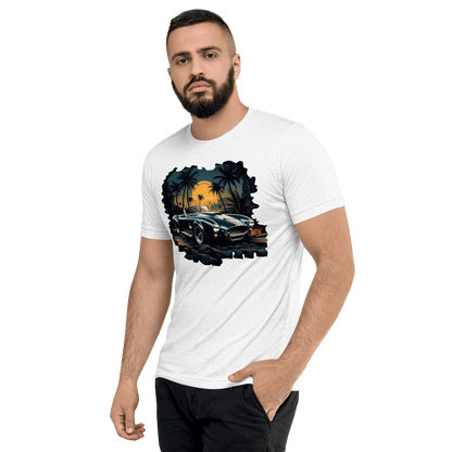 Kurzärmeliges Tri Blend T-Shirt "Shelby Cobra" - Artexio