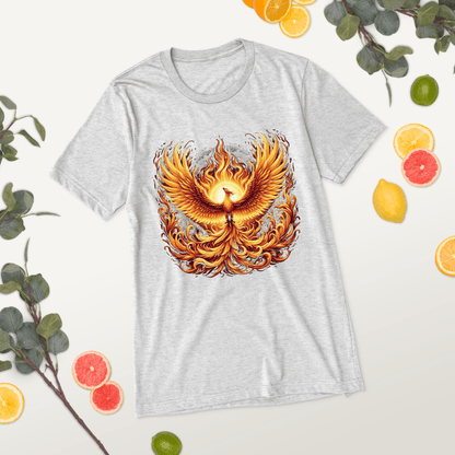 Kurzärmeliges Tri-Blend T-Shirt "Phoenix"