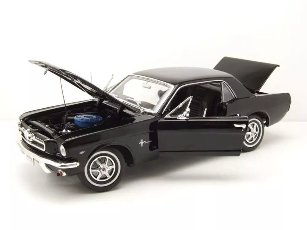 Welly Ford Mustang Coupe 1964 - Black 1:18 Modell - Artexio