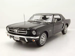 Welly Ford Mustang Coupe 1964 - Black 1:18 Modell