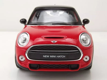 Welly Mini Cooper Hatch 2015 - Red 1:18 Modell