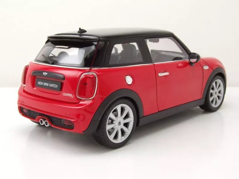 Welly Mini Cooper Hatch 2015 - Red 1:18 Modell