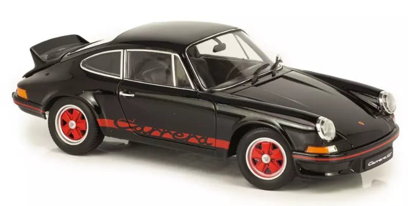 Welly Porsche 911 Carrera RS 1973 - Black/Red 1:18 Modell