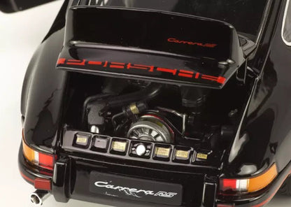 Welly Porsche 911 Carrera RS 1973 - Black/Red 1:18 Modell