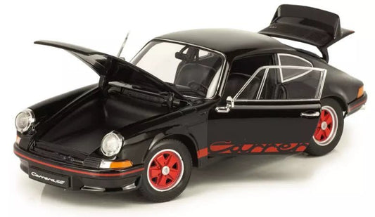 Welly Porsche 911 Carrera RS 1973 - Black/Red 1:18 Modell