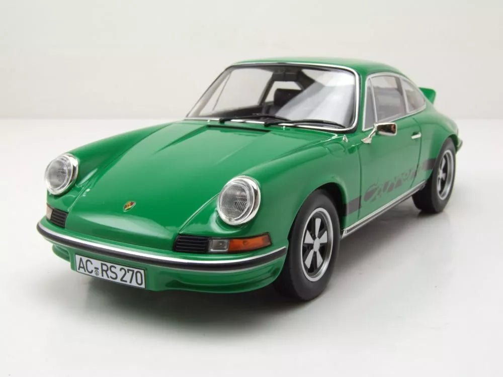 Welly Porsche 911 Carrera RS 1973 - Green/Black 1:18 Modell