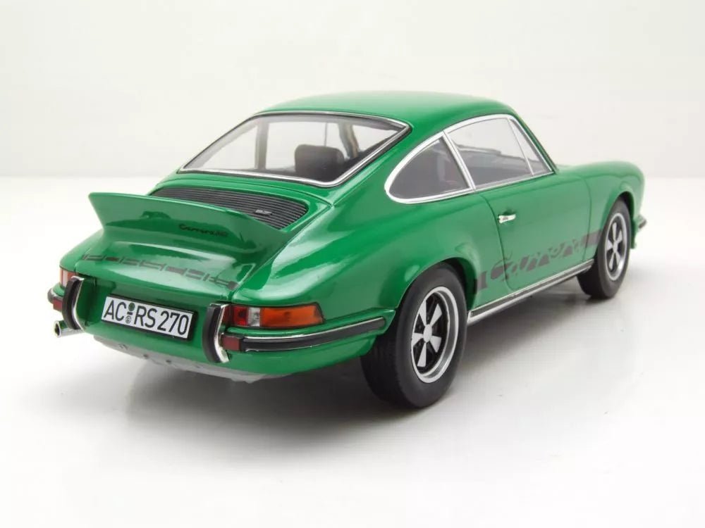 Welly Porsche 911 Carrera RS 1973 - Green/Black 1:18 Modell