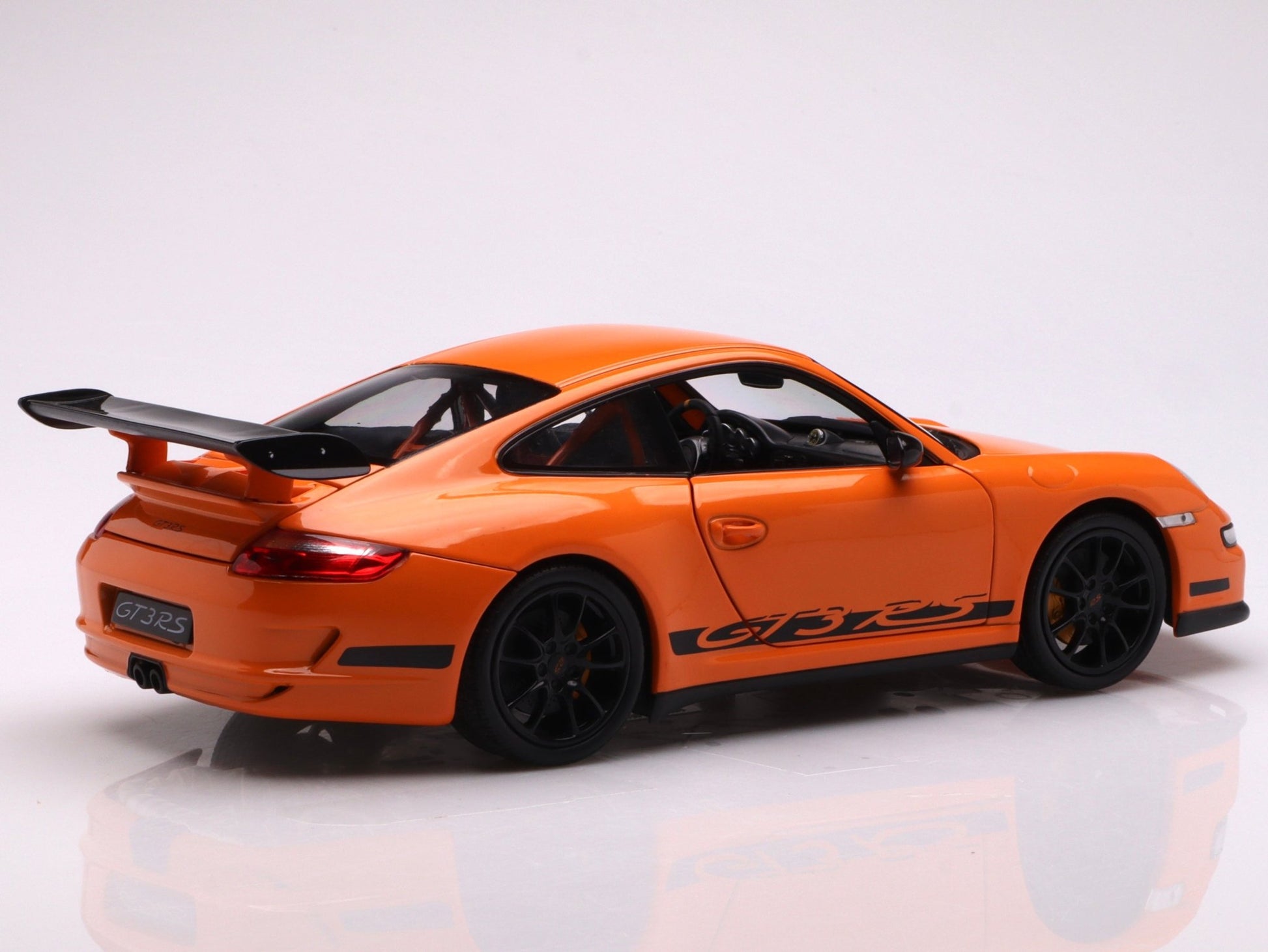 Welly Porsche 911 GT3 RS (997) - Orange 1:18 Modell - Artexio