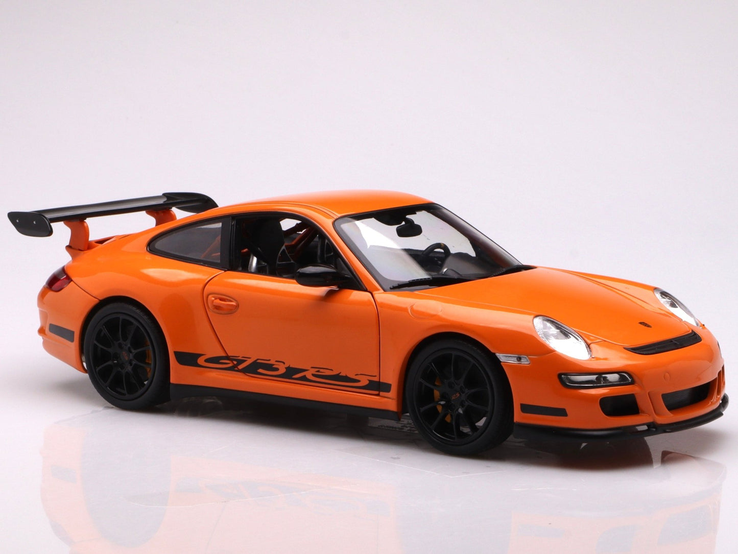 Welly Porsche 911 GT3 RS (997) - Orange 1:18 Modell - Artexio