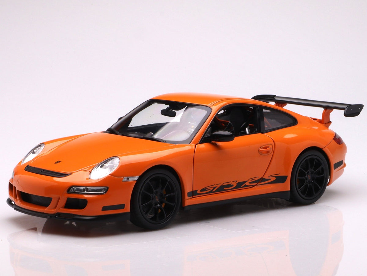 Welly Porsche 911 GT3 RS (997) - Orange 1:18 Modell