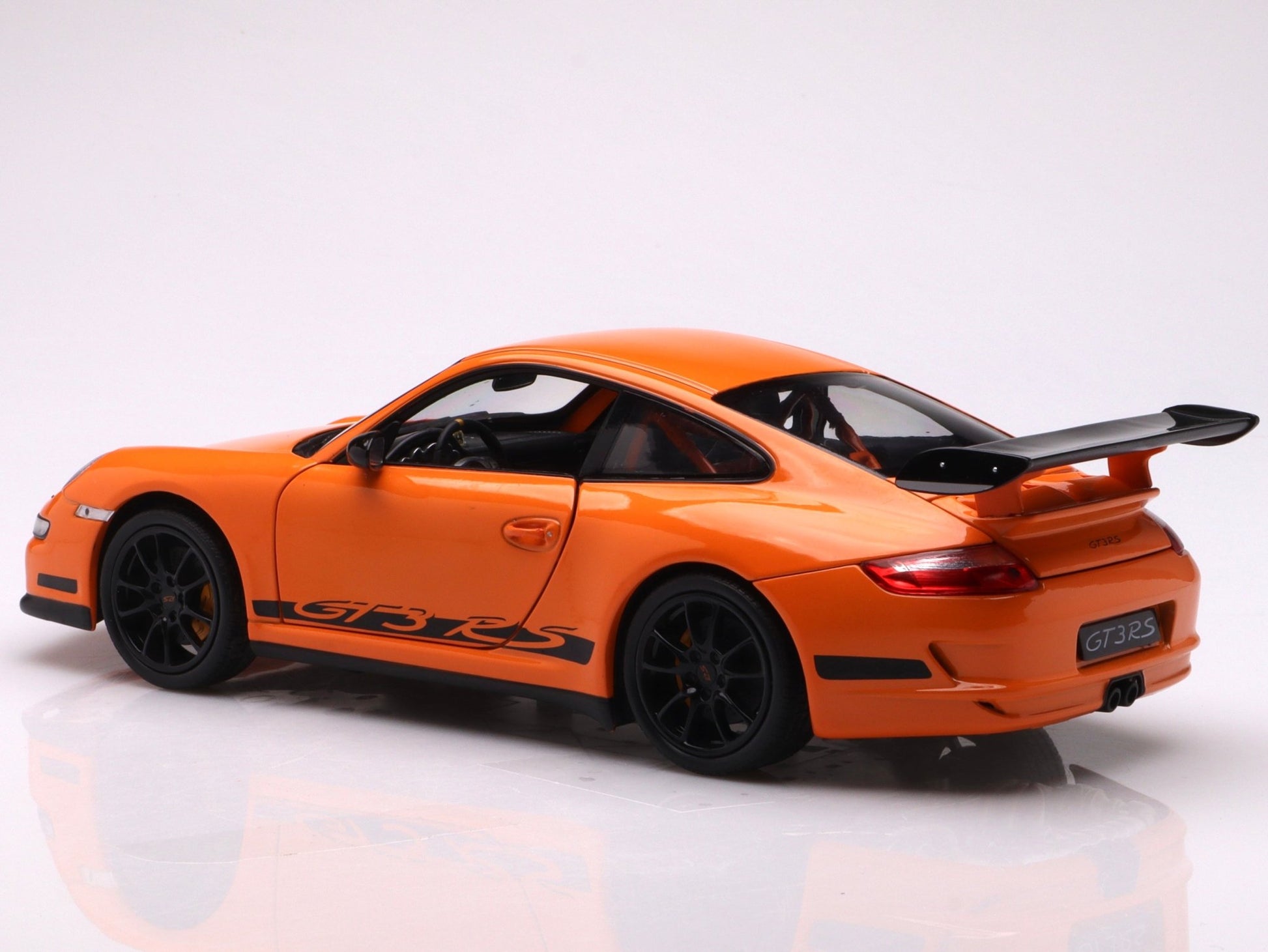 Welly Porsche 911 GT3 RS (997) - Orange 1:18 Modell - Artexio