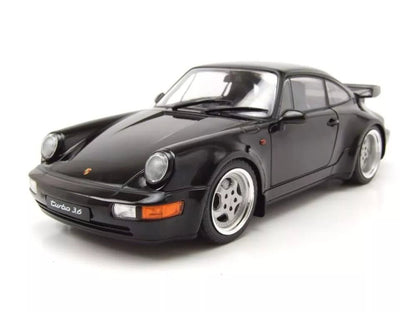 Welly Porsche 911 Turbo (964) - Black 1:18 Modell - Artexio