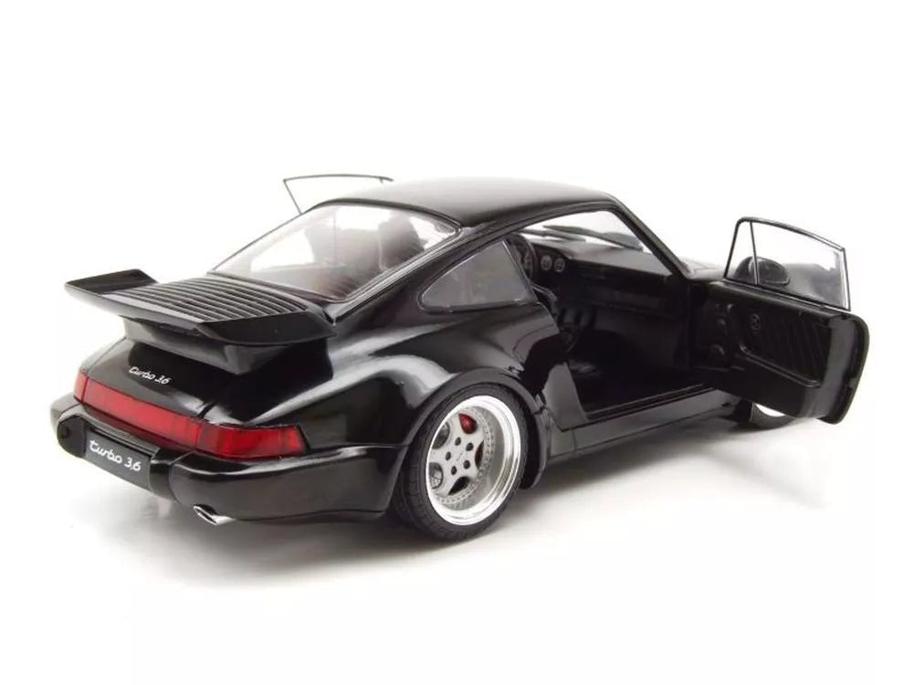 Welly Porsche 911 Turbo (964) - Black 1:18 Modell - Artexio