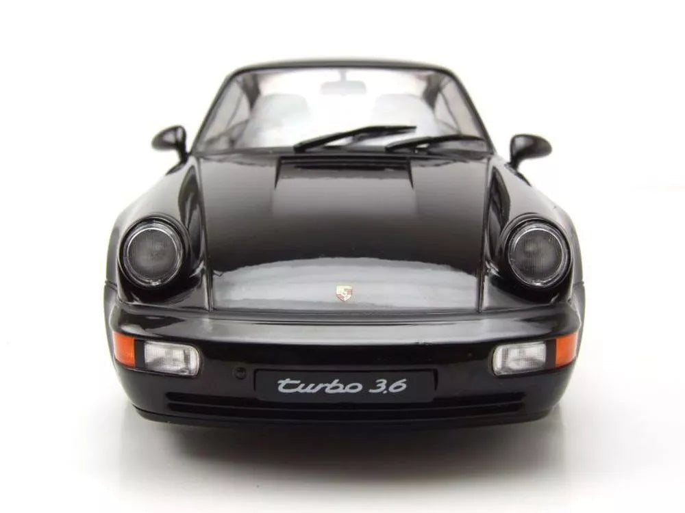 Welly Porsche 911 Turbo (964) - Black 1:18 Modell - Artexio