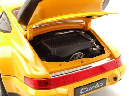 Welly Porsche 911 Turbo (964) - Yellow 1:18 Modell - Artexio