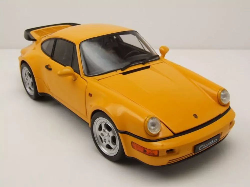 Welly Porsche 911 Turbo (964) - Yellow 1:18 Modell - Artexio