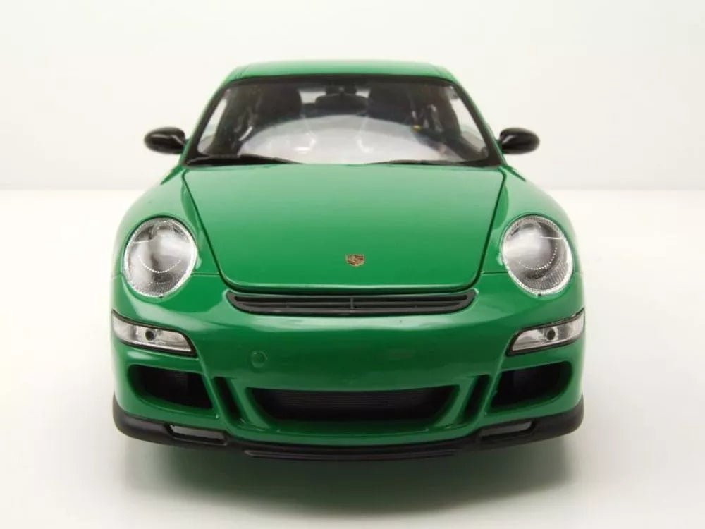 Welly Porsche GT3 RS - Green with lack Stripes 1:18 Modell - Artexio