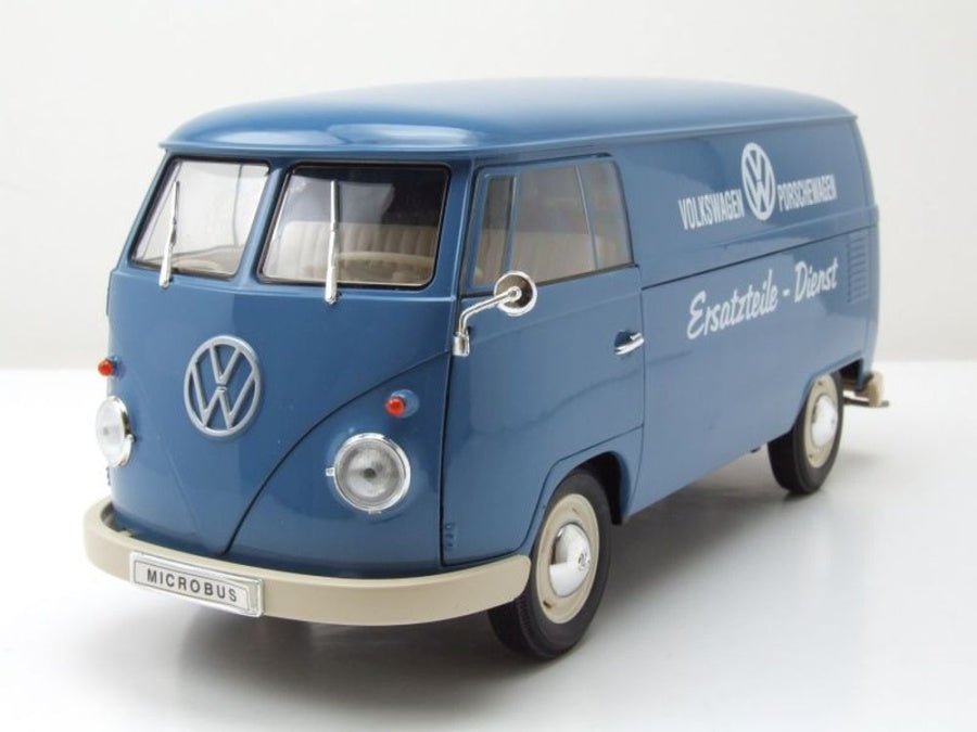 Welly Volkswagen T1 Kasten 1963 Porschewagen Ersatzteile Dienst 1:18 Modell - Artexio