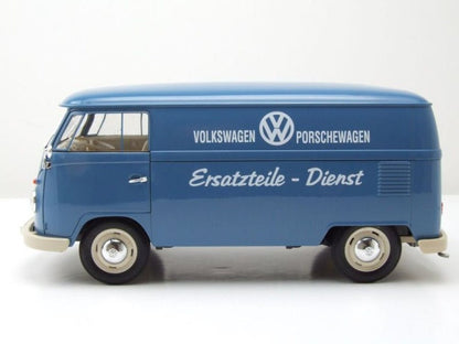 Welly Volkswagen T1 Kasten 1963 Porschewagen Ersatzteile Dienst 1:18 Modell - Artexio