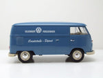 Welly Volkswagen T1 Kasten 1963 Porschewagen Ersatzteile Dienst 1:18 Modell