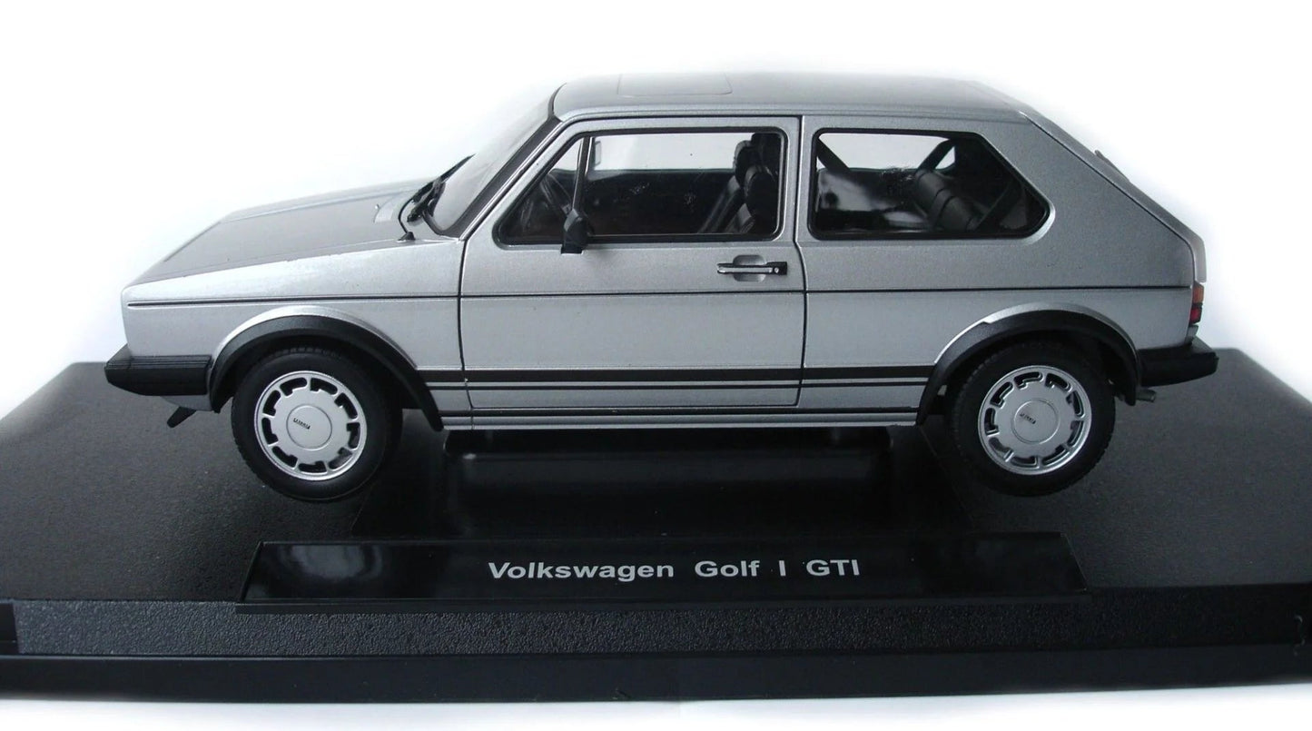 Welly VW Golf I GTI - Silver 1:18 Modell - Artexio