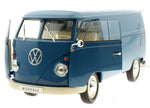 Welly VW T1 Box Wagon - Blue 1963 1:18 Modell
