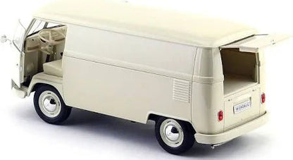 Welly VW T1 Box Wagon - Creme 1963 1:18 Modell
