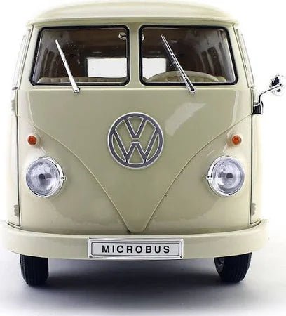 Welly VW T1 Box Wagon - Creme 1963 1:18 Modell