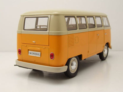 Welly VW T1 Bus beige/yellow 1963 1:18 Modell - Artexio