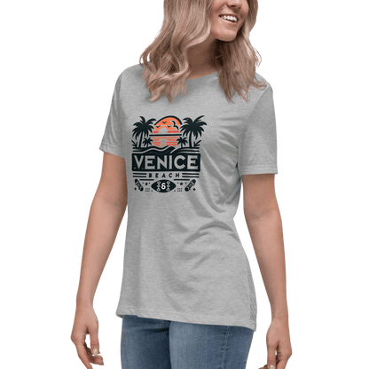 Lockeres Damen T-Shirt "Venice Beach" - Artexio