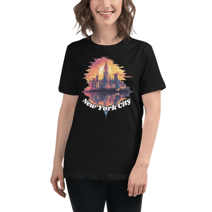 Lockeres Damen T-Shirt "New York City" - Artexio