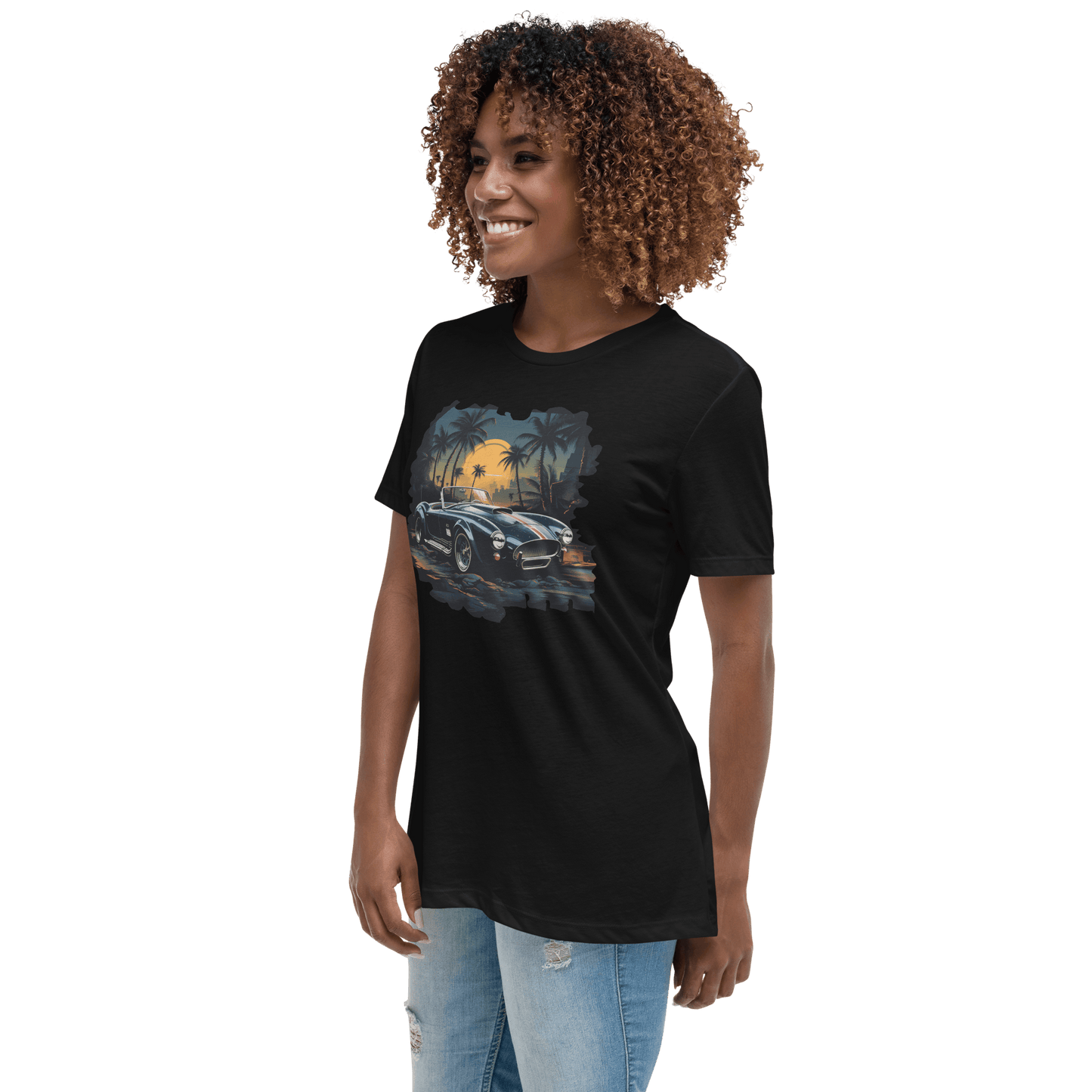 Lockeres Damen T-Shirt "Shelby Cobra" - Artexio