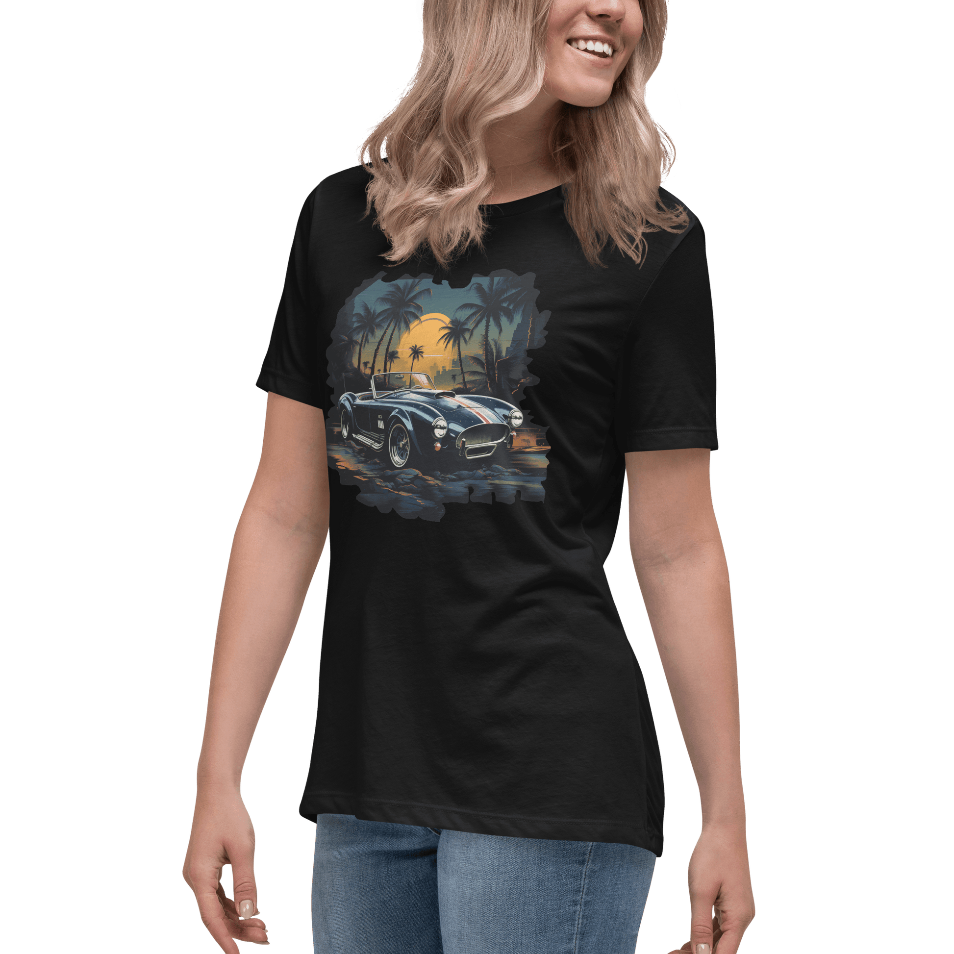 Lockeres Damen T-Shirt "Shelby Cobra" - Artexio