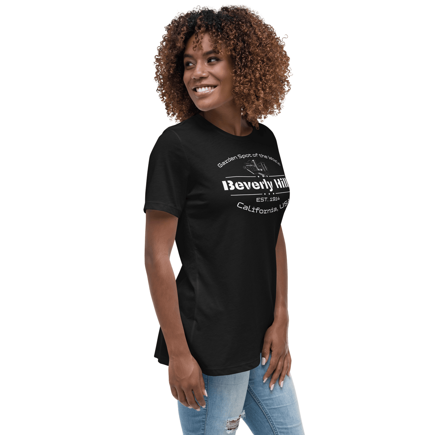 Lockeres Damen T-Shirt "Beverly Hills" - Artexio