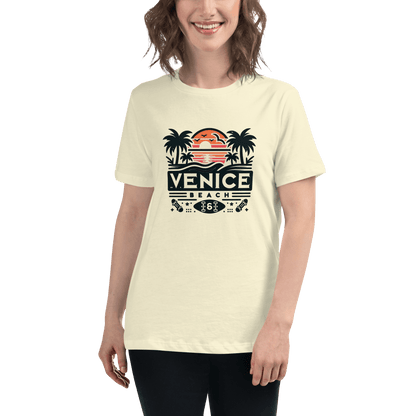 Lockeres Damen T-Shirt "Venice Beach" - Artexio