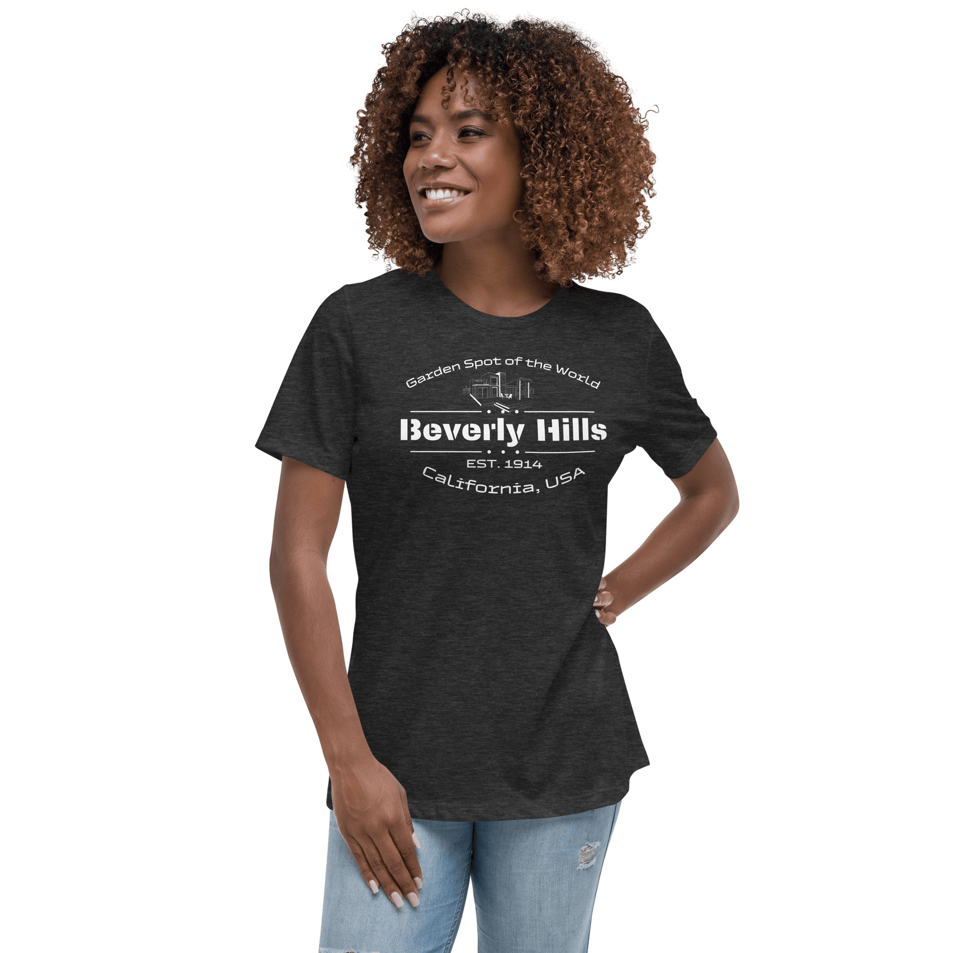 Lockeres Damen T-Shirt "Beverly Hills" - Artexio